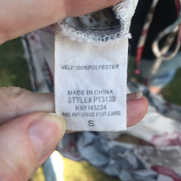 Floral Summer Romper - Picture 3 of 3